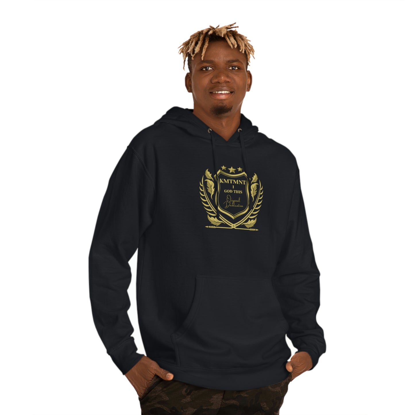 KEMETMENT CREST "I GOD THIS" Hooded Sweatshirt
