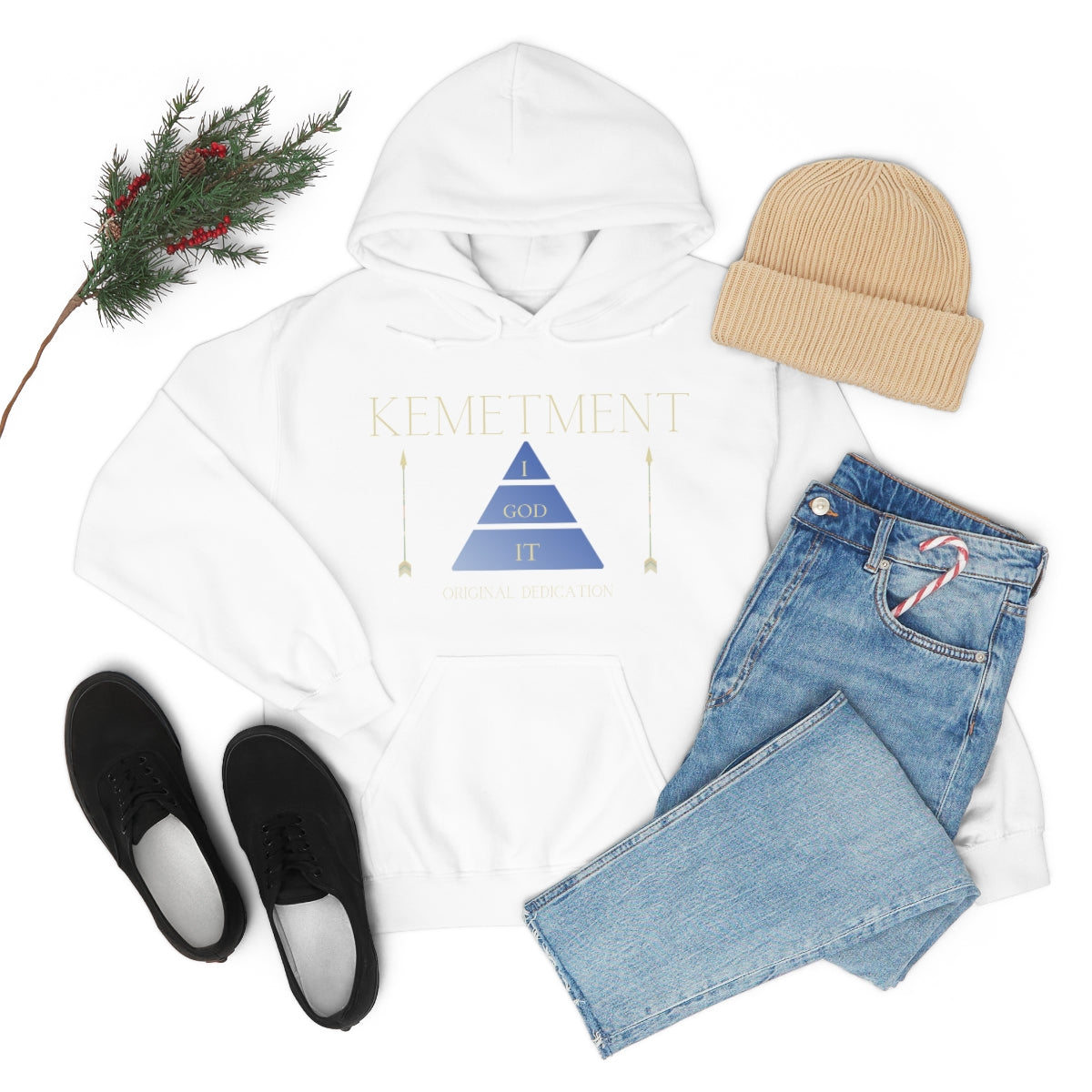 KEMETMENT I GOD IT Unisex Heavy Blend™ Hooded Sweatshirt