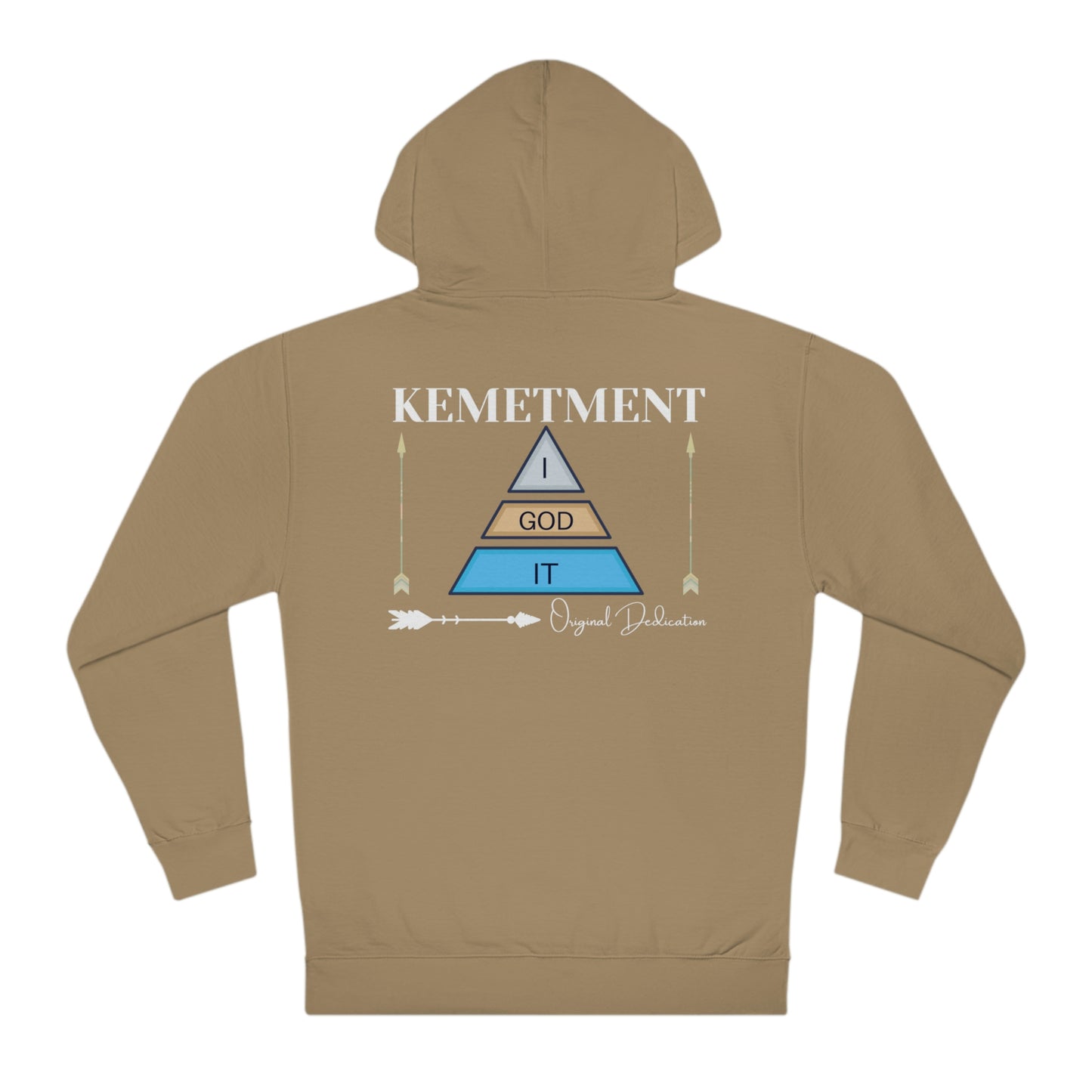 KEMETMENT I GOD IT DOUBLE SIDED LOGO Hooded Sweatshirt