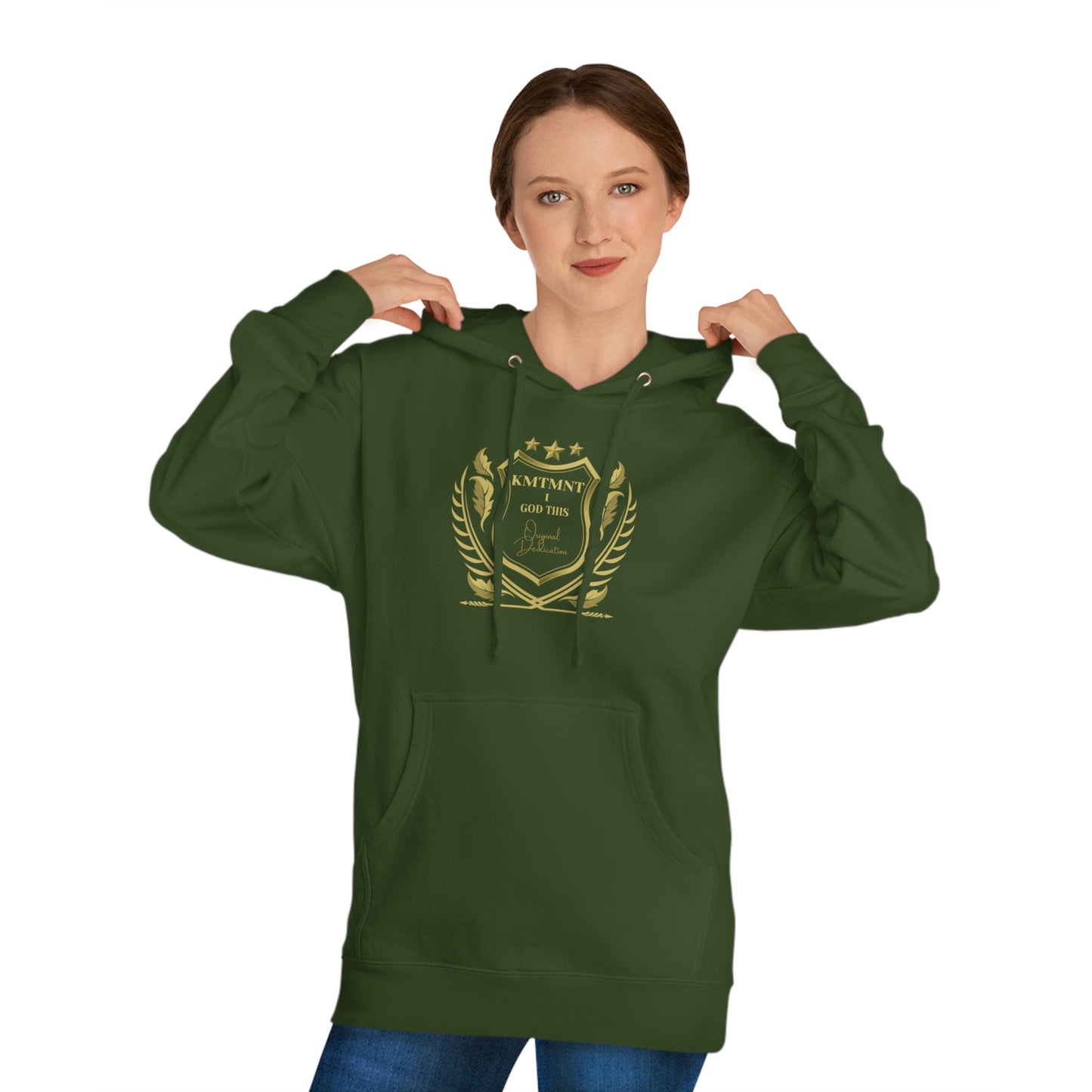 KEMETMENT CREST "I GOD THIS" Hooded Sweatshirt