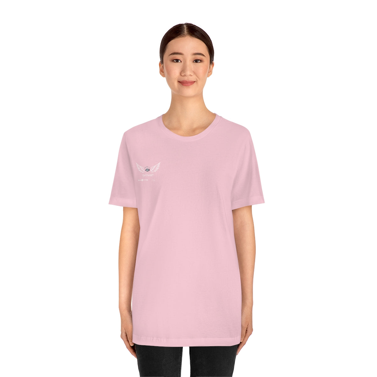 Womans/Unisex Kemetment Wings Jersey Short Sleeve Tee..this is a back view...front has small logo...see images above