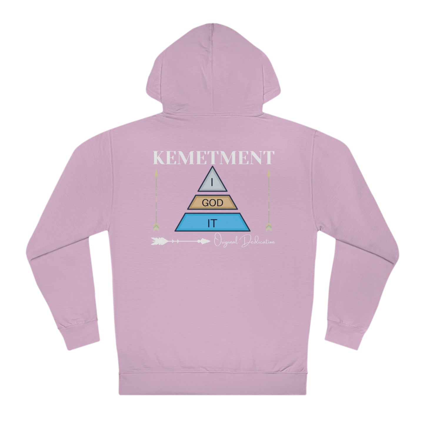 KEMETMENT I GOD IT DOUBLE SIDED LOGO Hooded Sweatshirt