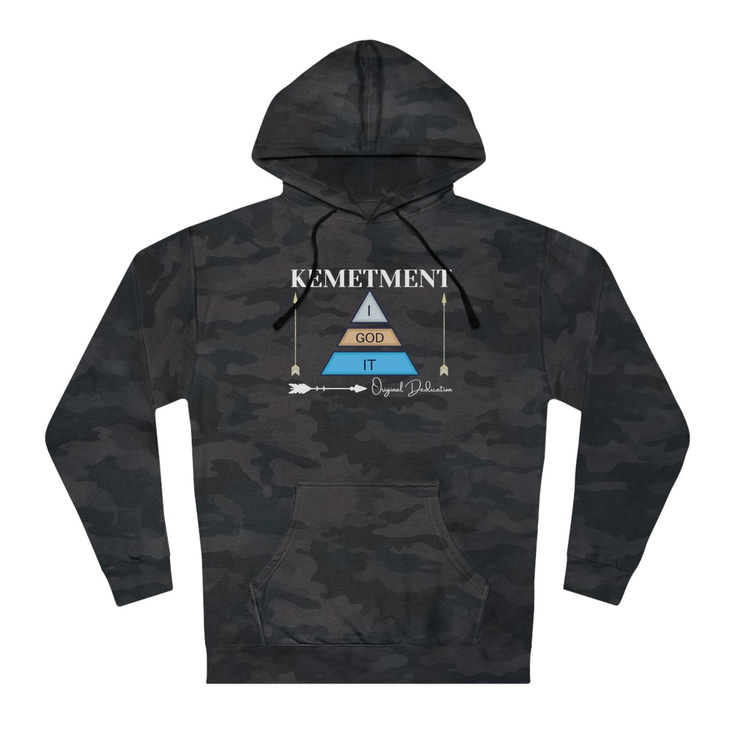 KEMETMENT I GOD IT DOUBLE SIDED LOGO Hooded Sweatshirt