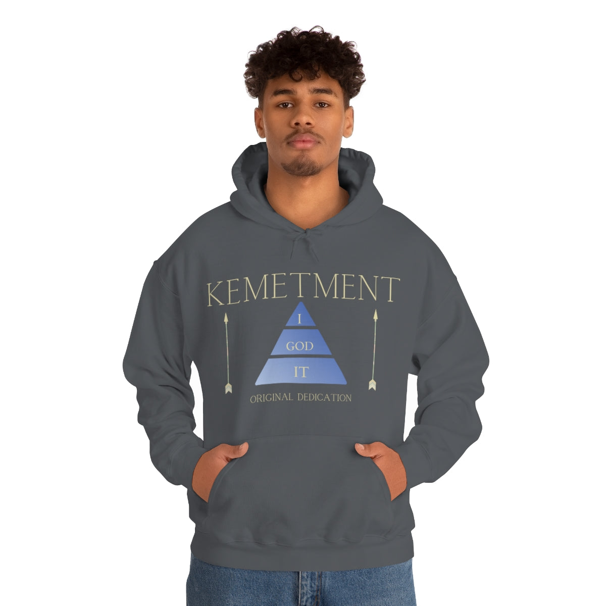KEMETMENT I GOD IT Unisex Heavy Blend™ Hooded Sweatshirt