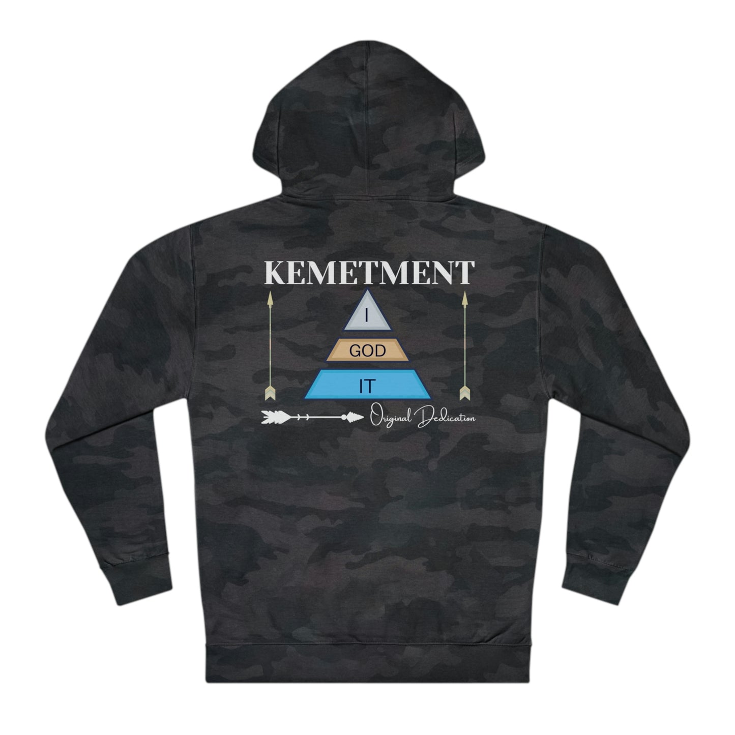 KEMETMENT I GOD IT DOUBLE SIDED LOGO Hooded Sweatshirt