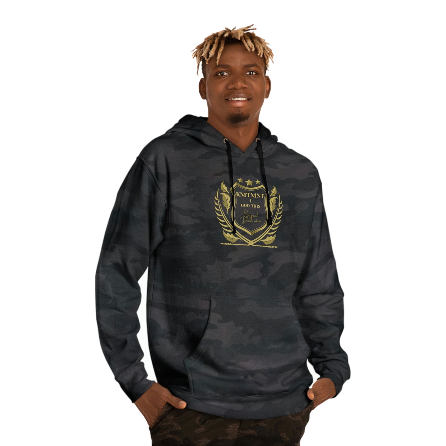 KEMETMENT CREST "I GOD THIS" Hooded Sweatshirt