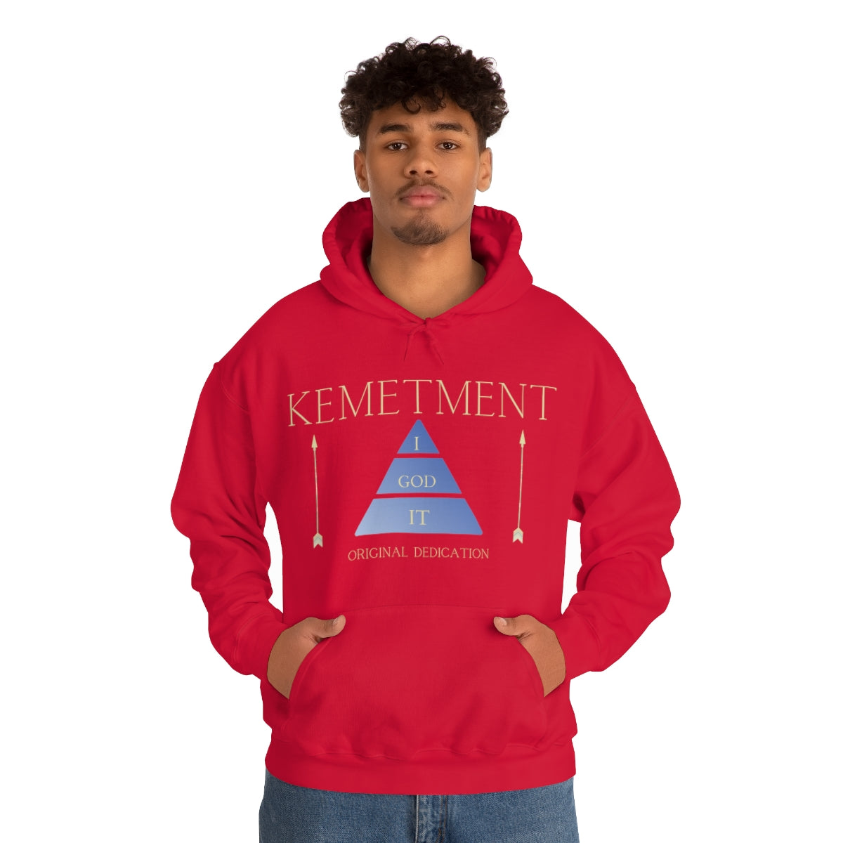 KEMETMENT I GOD IT Unisex Heavy Blend™ Hooded Sweatshirt