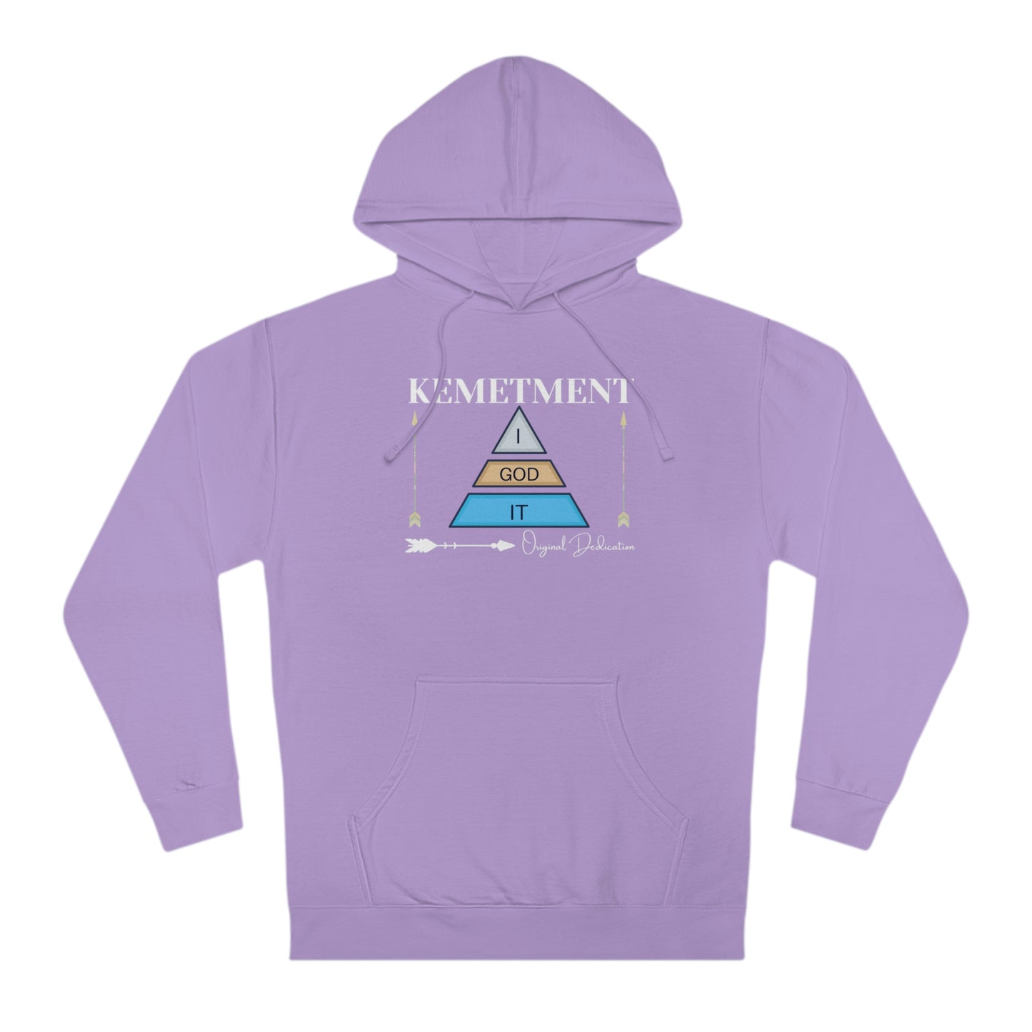 KEMETMENT I GOD IT DOUBLE SIDED LOGO Hooded Sweatshirt