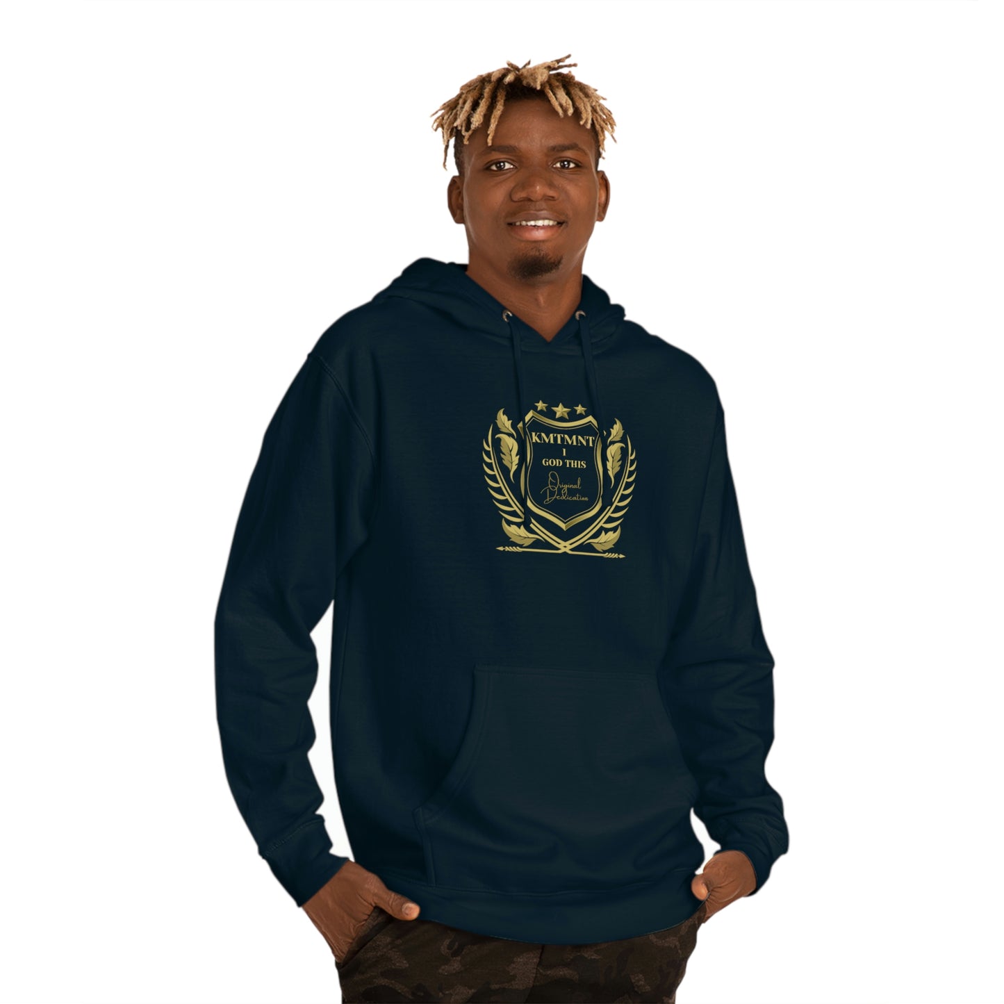 KEMETMENT CREST "I GOD THIS" Hooded Sweatshirt