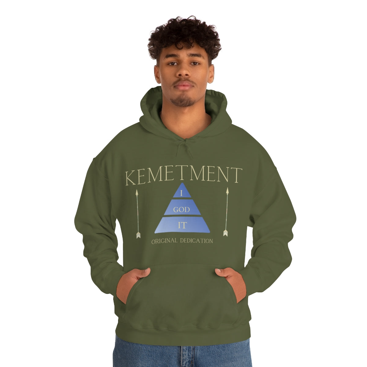 KEMETMENT I GOD IT Unisex Heavy Blend™ Hooded Sweatshirt
