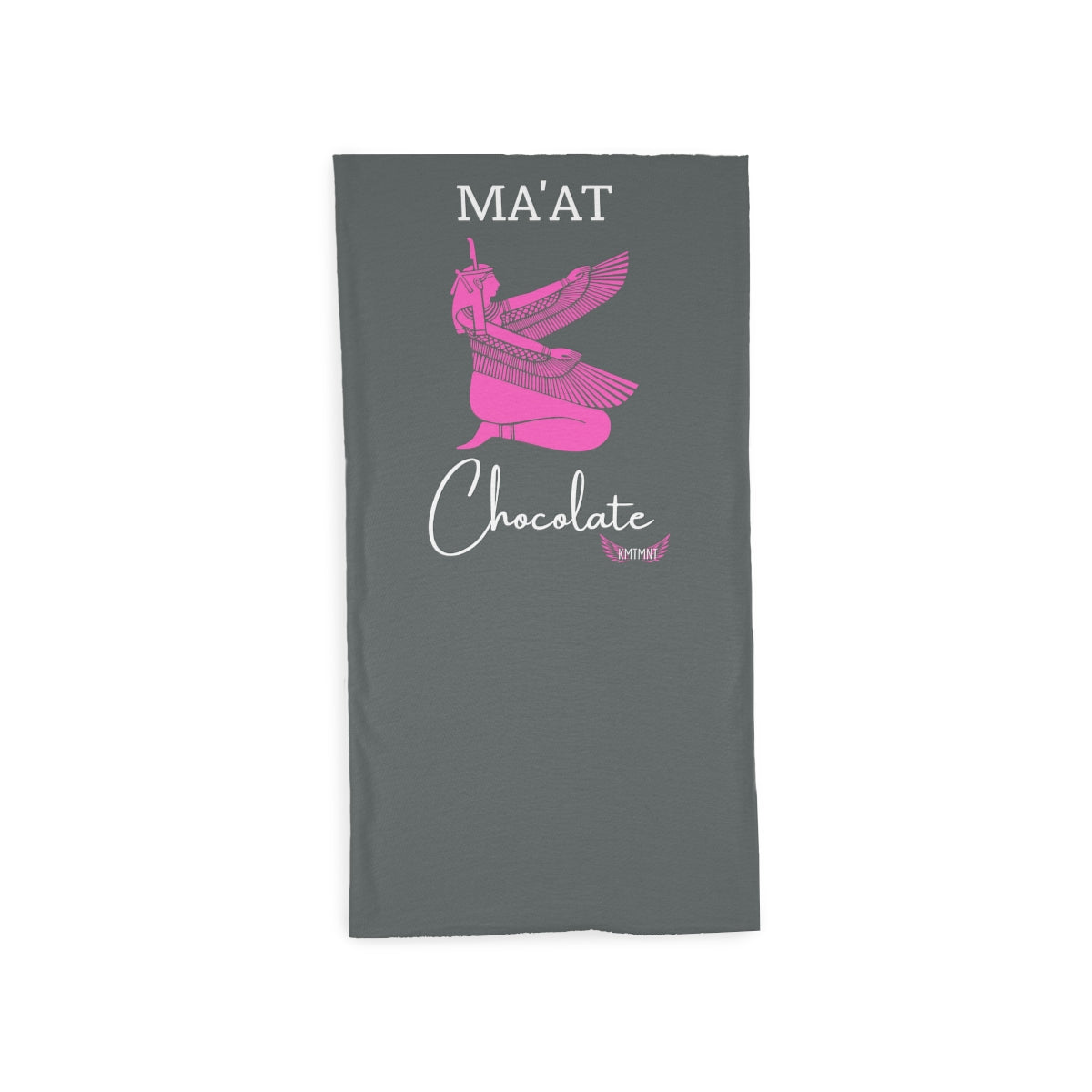 Kemetment MAAT Chocolate Edition Womans Tube Scarf for Face Head or Hair