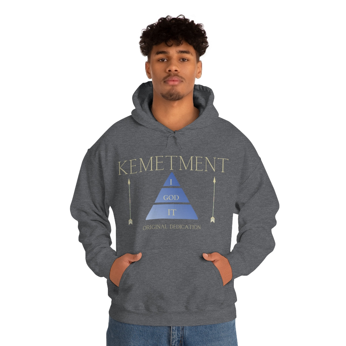 KEMETMENT I GOD IT Unisex Heavy Blend™ Hooded Sweatshirt