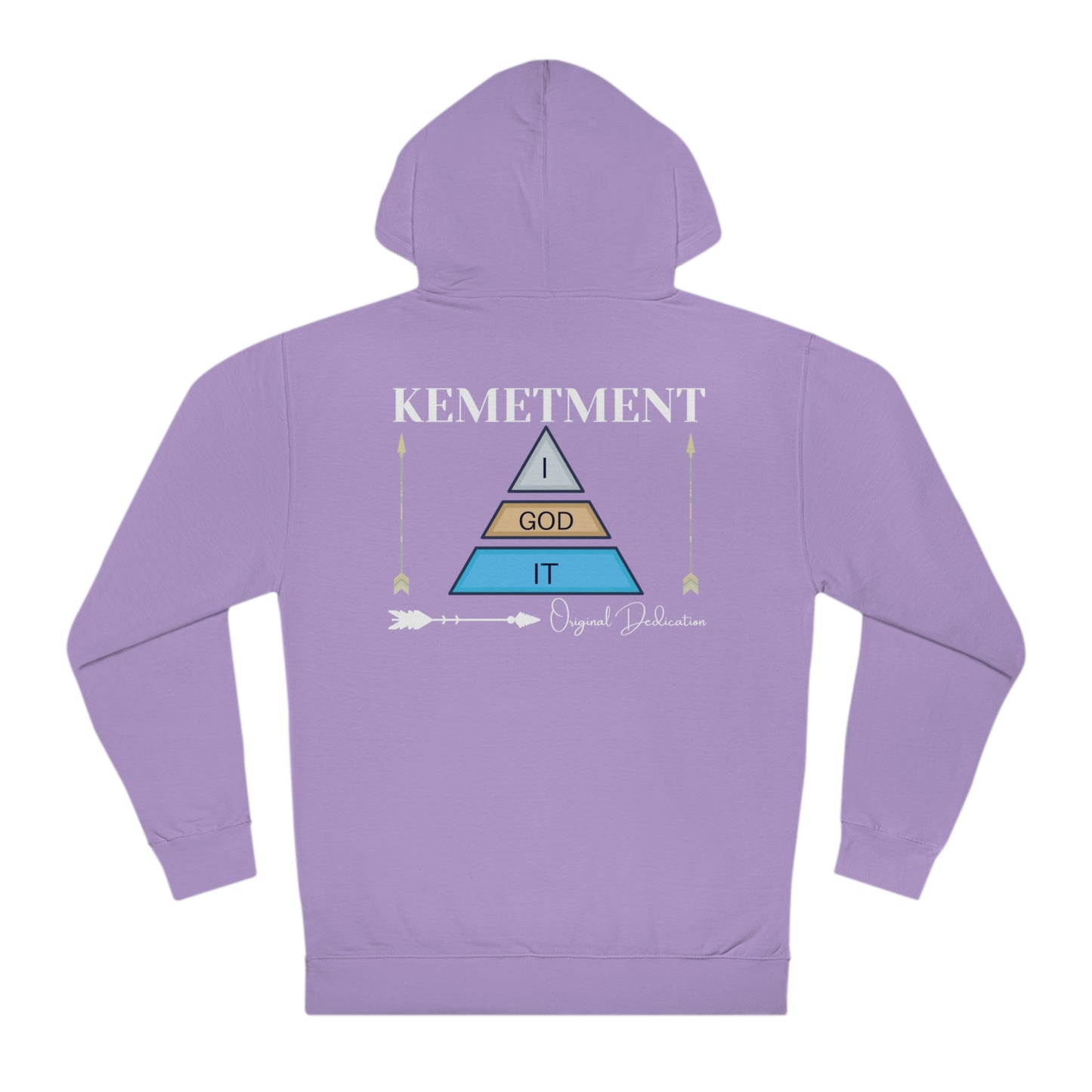 KEMETMENT I GOD IT DOUBLE SIDED LOGO Hooded Sweatshirt