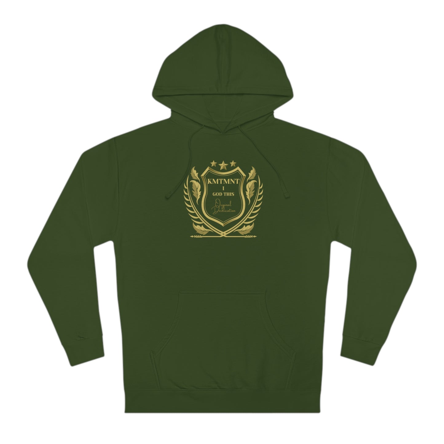 KEMETMENT CREST "I GOD THIS" Hooded Sweatshirt