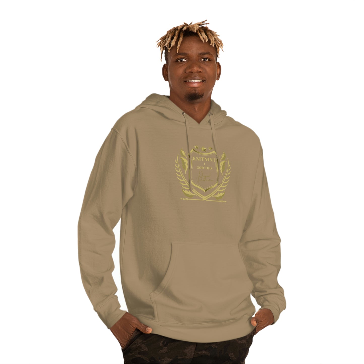 KEMETMENT CREST "I GOD THIS" Hooded Sweatshirt