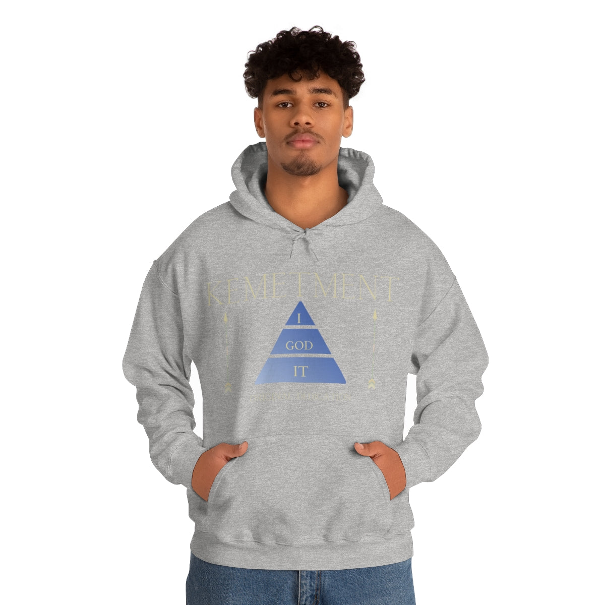 KEMETMENT I GOD IT Unisex Heavy Blend™ Hooded Sweatshirt