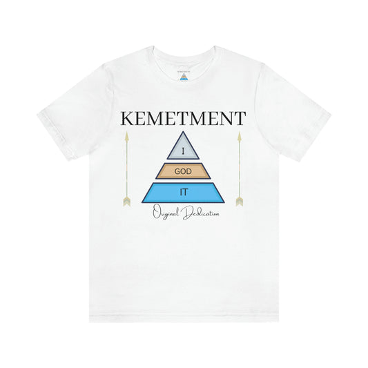 KEMETMENT "I GOD IT" 2 SIDED T in 19 colors