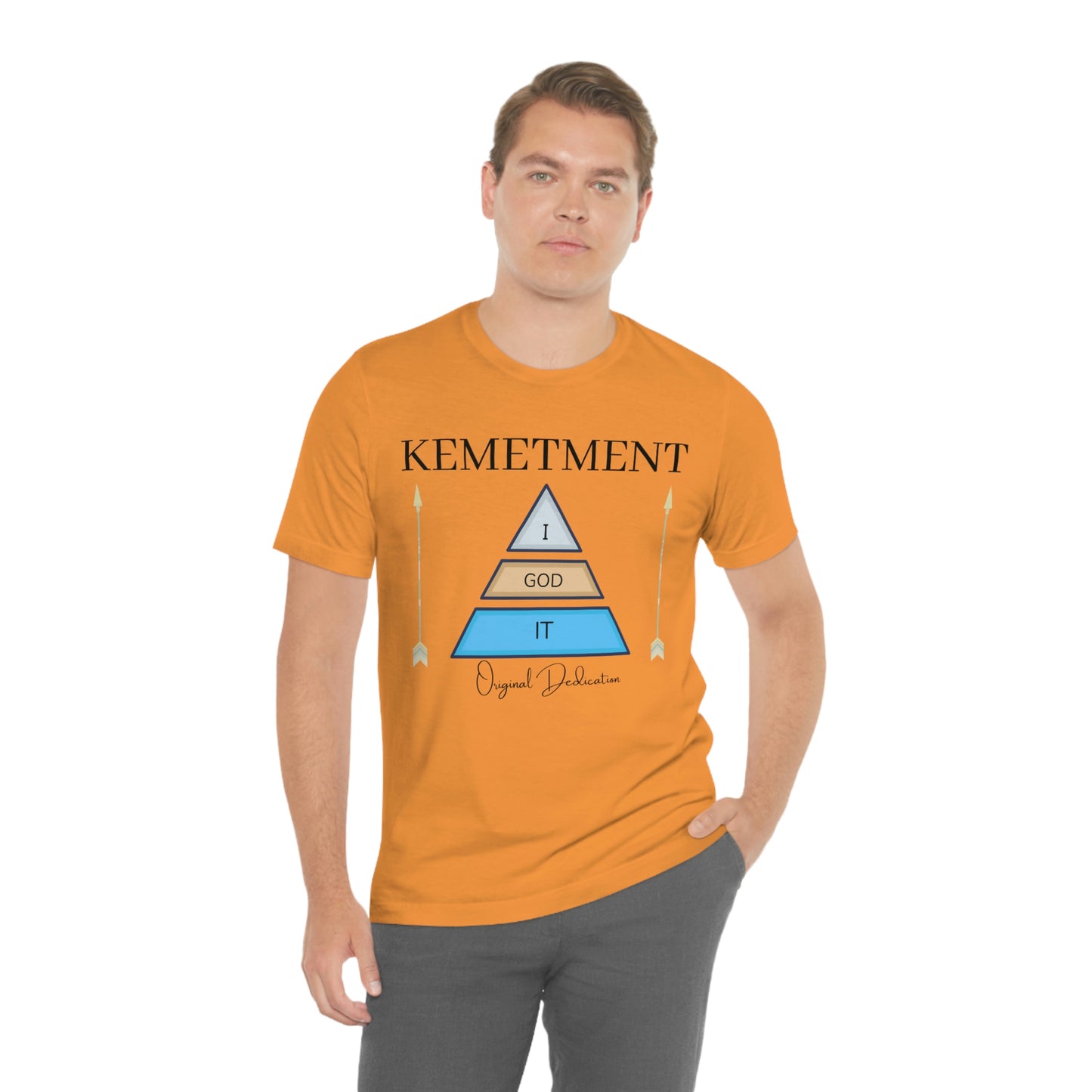 KEMETMENT "I GOD IT" 2 SIDED T in 19 colors