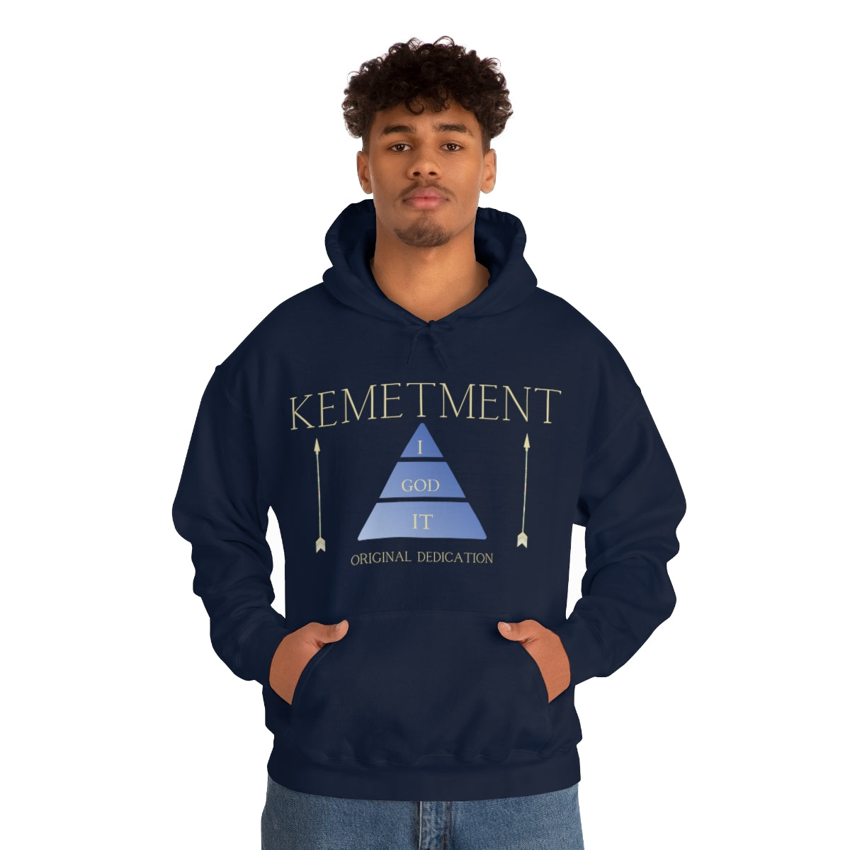 KEMETMENT I GOD IT Unisex Heavy Blend™ Hooded Sweatshirt