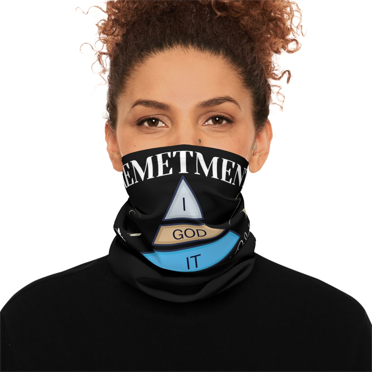 KEMETMENT "I GOD IT" Lightweight Neck Gaiter