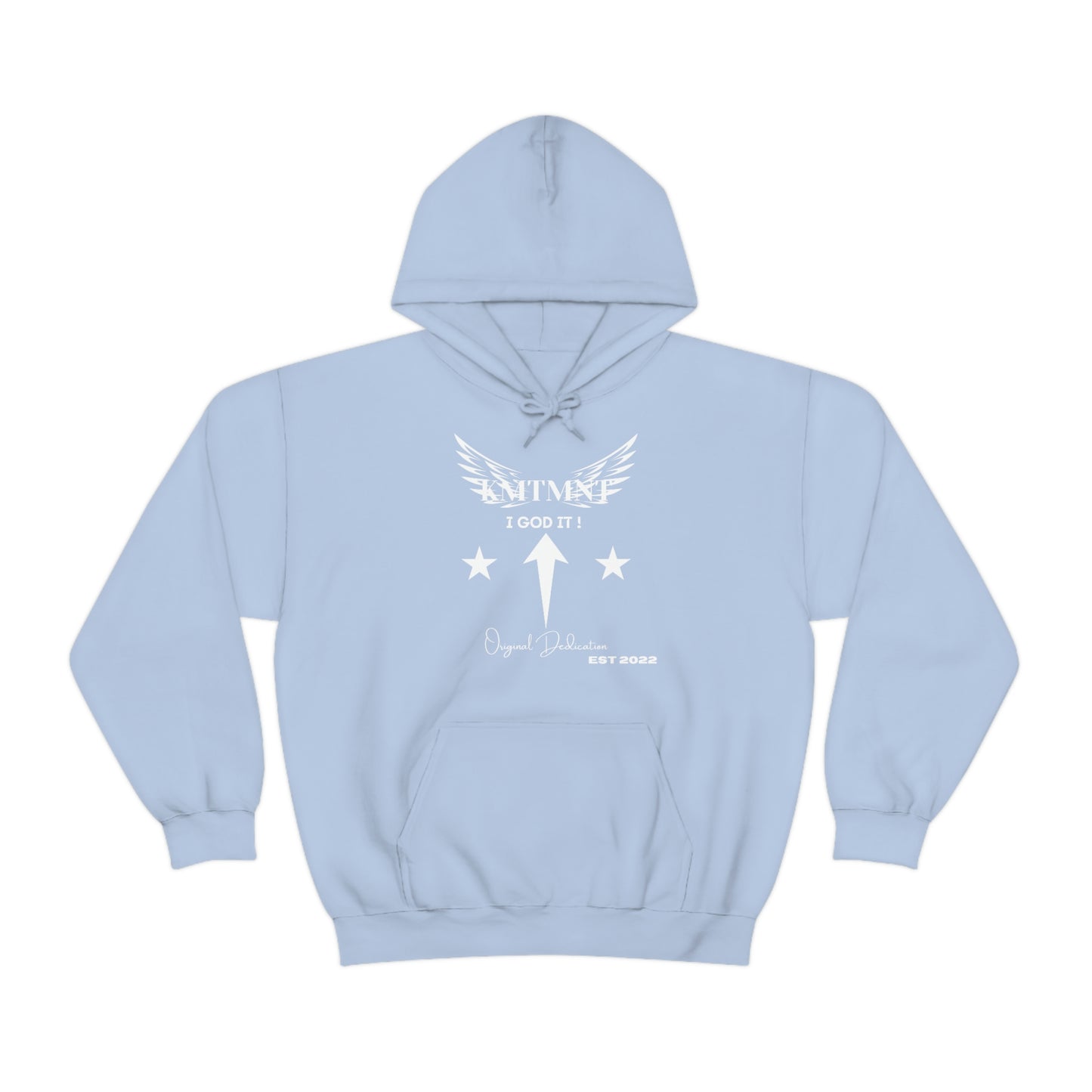 KEMETMENT I GOD IT Winged Unisex Heavy Blend™ Hooded Sweatshirt