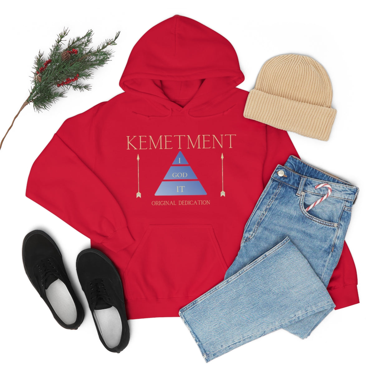 KEMETMENT I GOD IT Unisex Heavy Blend™ Hooded Sweatshirt