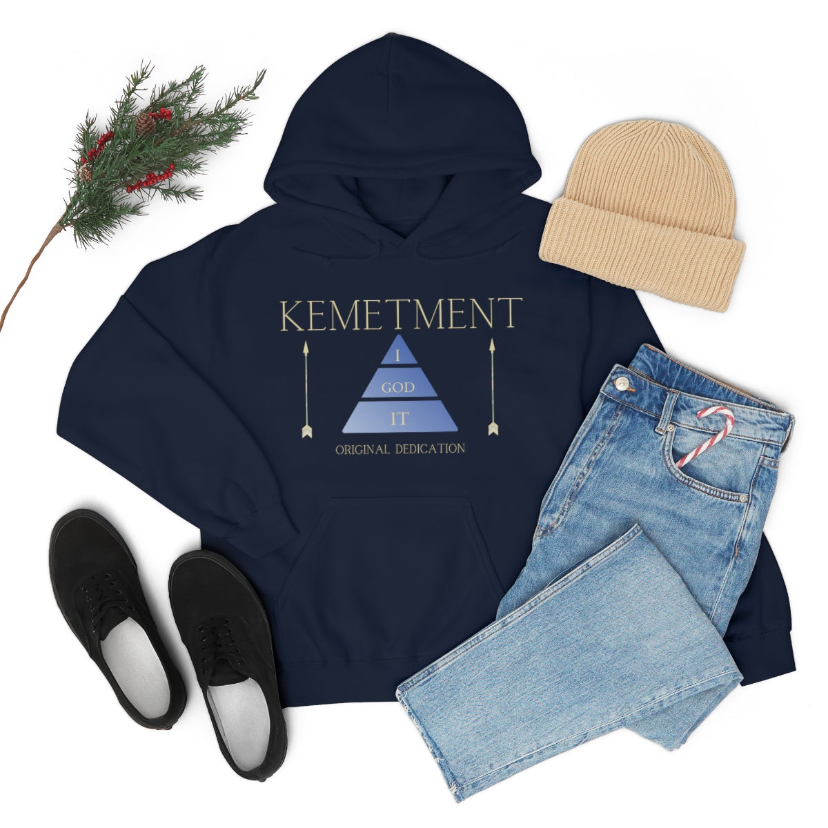 KEMETMENT I GOD IT Unisex Heavy Blend™ Hooded Sweatshirt