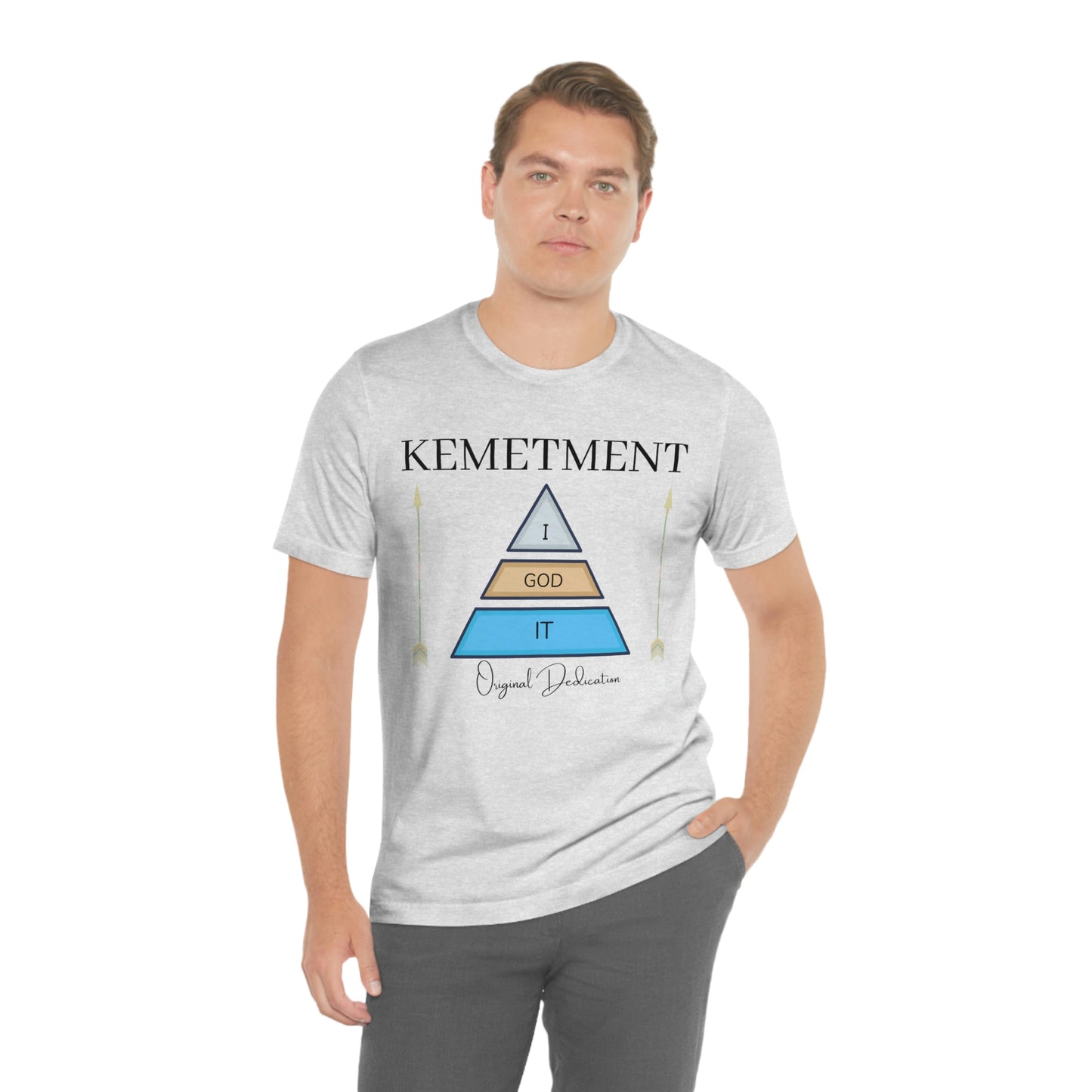 KEMETMENT "I GOD IT" 2 SIDED T in 19 colors