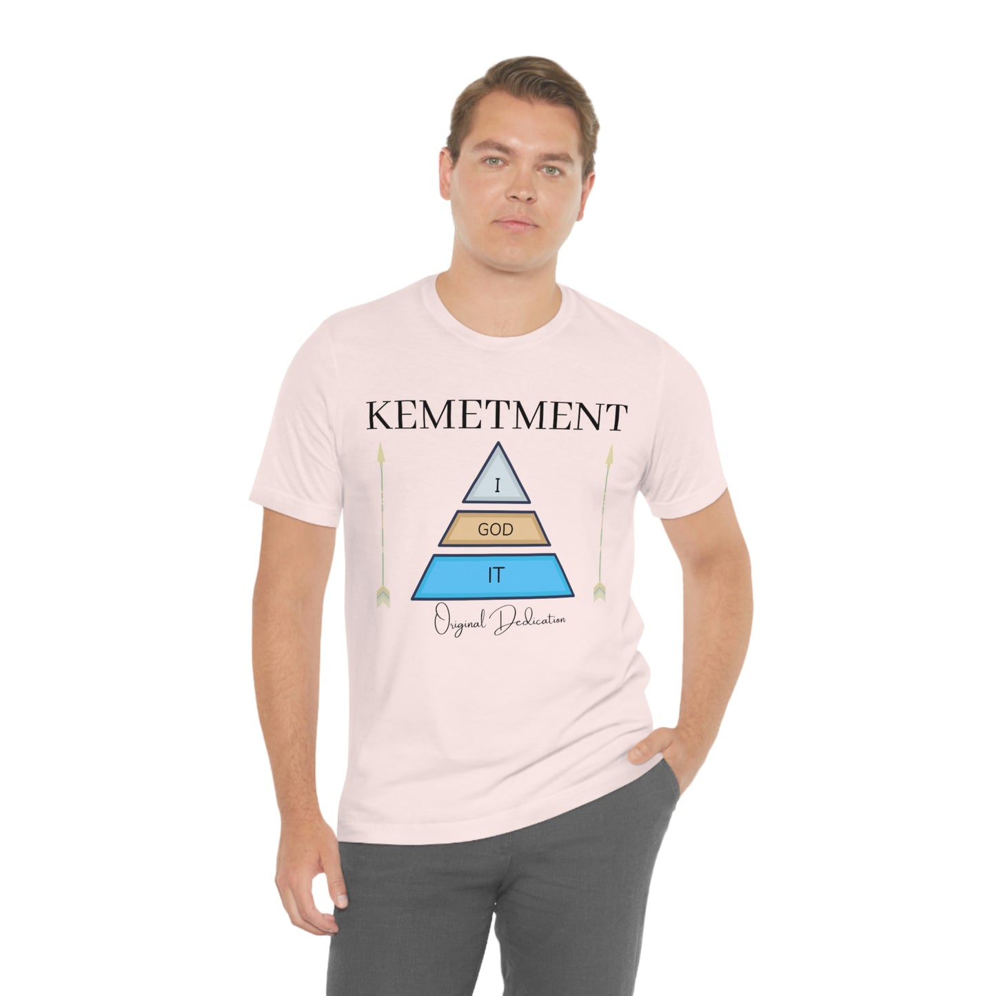 KEMETMENT "I GOD IT" 2 SIDED T in 19 colors