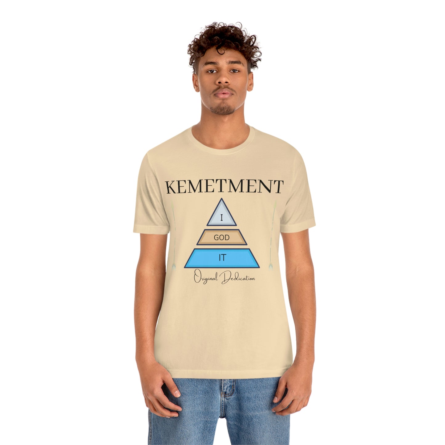 KEMETMENT "I GOD IT" 2 SIDED T in 19 colors