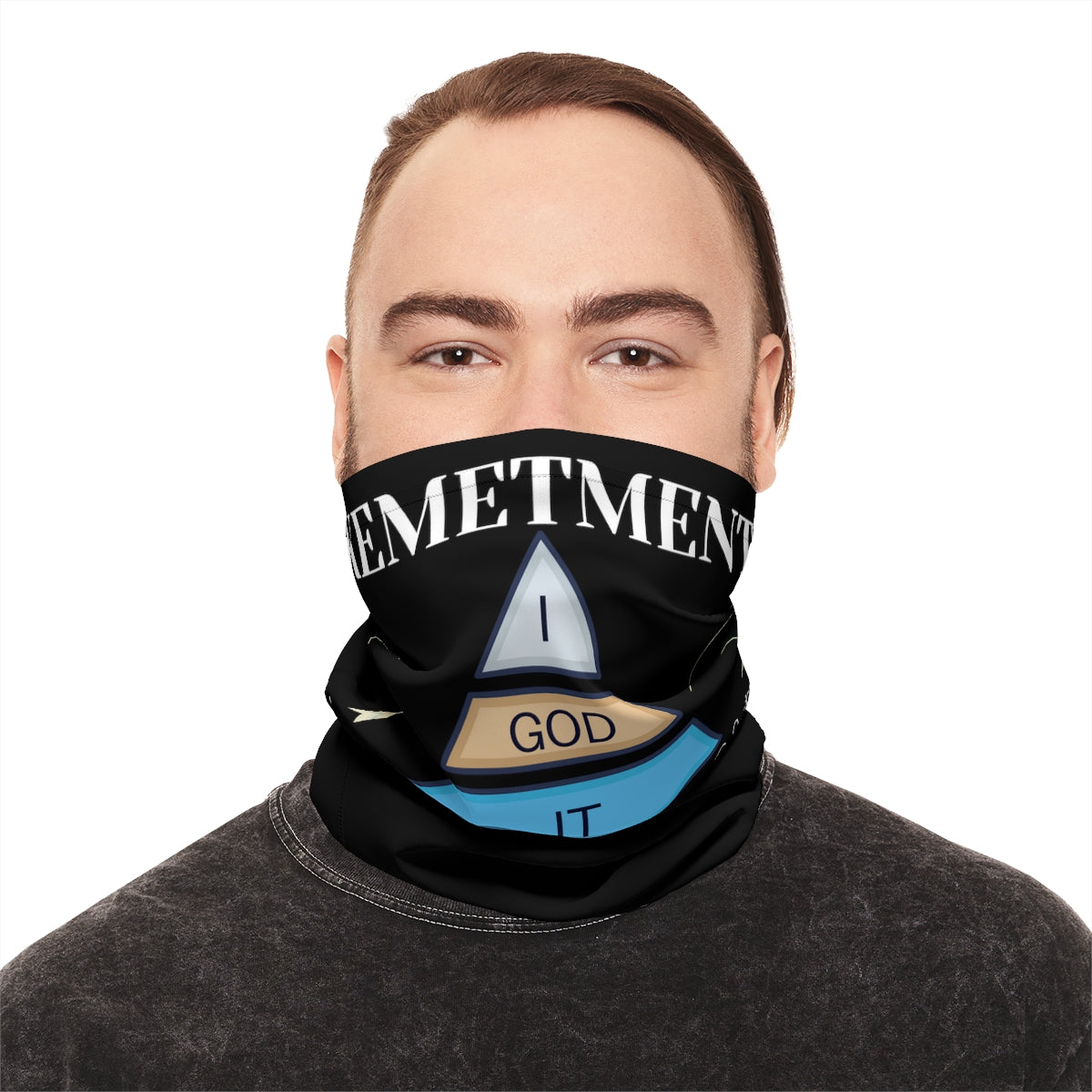 KEMETMENT "I GOD IT" Lightweight Neck Gaiter