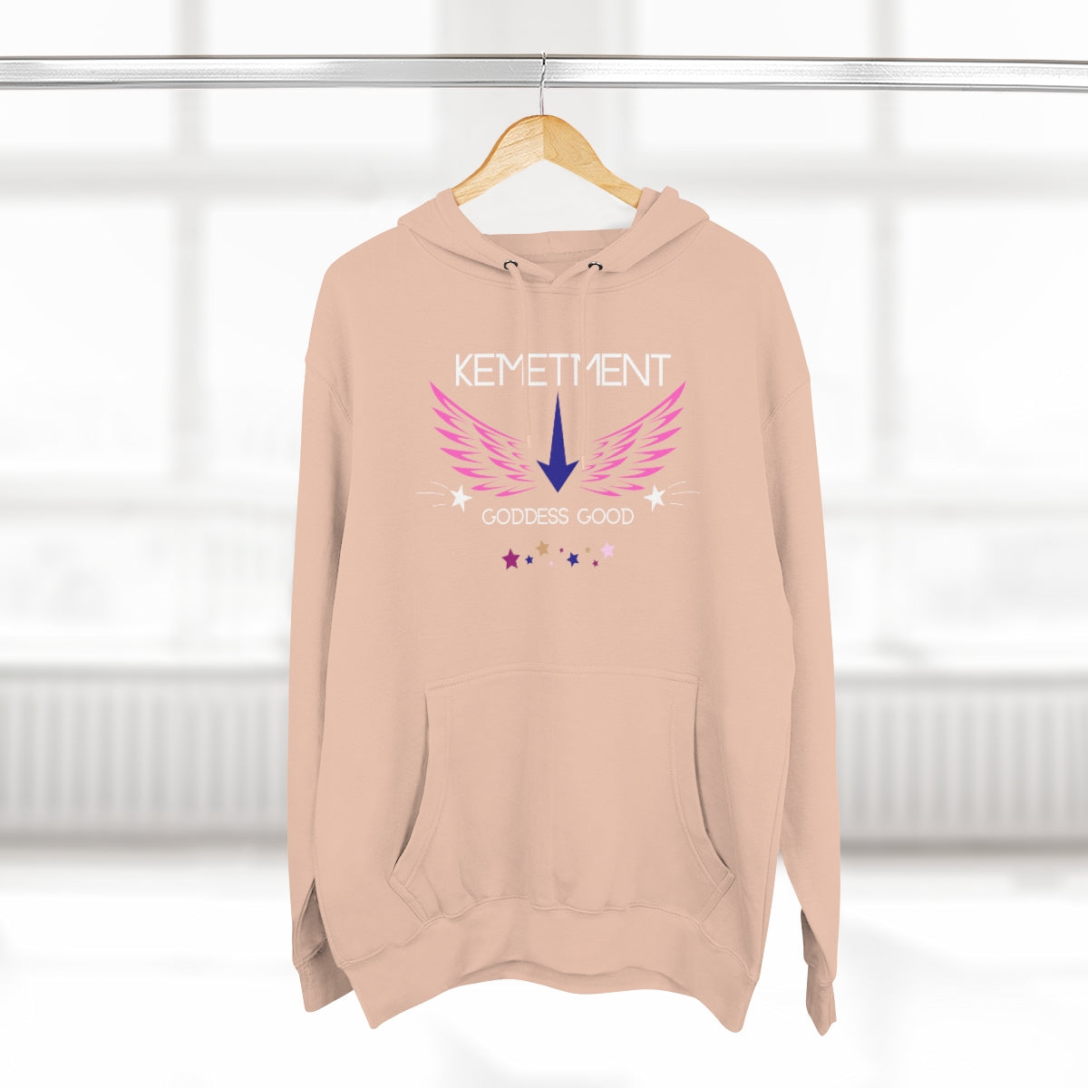 GODDESS GOOD WOMENS DOUBLE SIDED Premium Pullover Hoodie