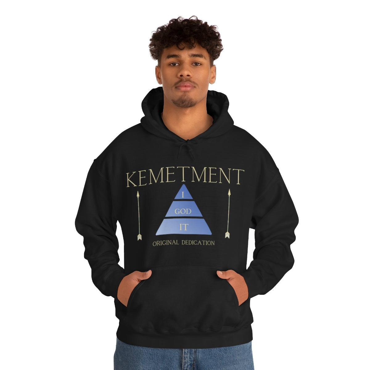 KEMETMENT I GOD IT Unisex Heavy Blend™ Hooded Sweatshirt